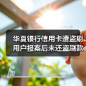 华夏银行信用卡遭盗刷 用户报案后未还盗刷款银行继续收利息(图4) 华夏银行信用卡遭盗刷 用户报案后未还盗刷款银行继续收利息(图4)