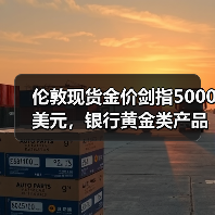 伦敦现货金价剑指5000美元,银行黄金类产品趁势“吸金”(图4) 伦敦现货金价剑指5000美元,银行黄金类产品趁势“吸金”(图4)