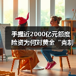 手握近2000亿元额度 险资为何对黄金“克制”入场？（图3）