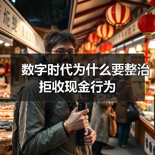 数字时代为什么要整治拒收现金行为(图1) 数字时代为什么要整治拒收现金行为(图1)