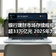 银行理财市场存续规模超33万亿元 2025年为投资者创造收益7303亿元（图3）
