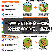股票型ETF资金一周净流出超4000亿,谁在抛售?(图3) 股票型ETF资金一周净流出超4000亿,谁在抛售?(图3)