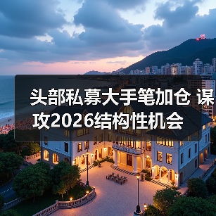 头部私募大手笔加仓 谋攻2026结构性机会(图1) 头部私募大手笔加仓 谋攻2026结构性机会(图1)