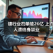 银行业罚单破26亿 上百人遭终身禁业(图3) 银行业罚单破26亿 上百人遭终身禁业(图3)