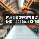 苏州农商银行发布业绩快报：2025年实现归母净利润 20.43亿元 同比增长5.04%（图4）