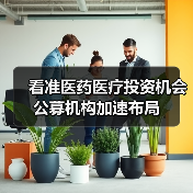 看准医药医疗投资机会 公募机构加速布局（图4）