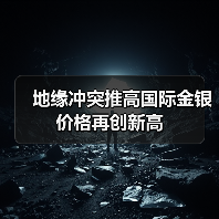 地缘冲突推高国际金银价格再创新高（图1）