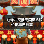 地缘冲突推高国际金银价格再创新高（图4）