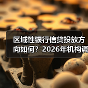 区域性银行信贷投放方向如何?2026年机构调研聚焦重点领域(图2) 区域性银行信贷投放方向如何?2026年机构调研聚焦重点领域(图2)