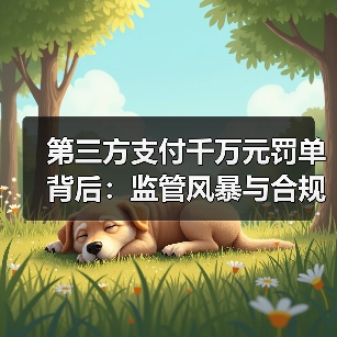 第三方支付千万元罚单背后:监管风暴与合规挑战并存(图1) 第三方支付千万元罚单背后:监管风暴与合规挑战并存(图1)