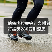 信贷内控失守？泉州分行被罚280万引深思（图1）
