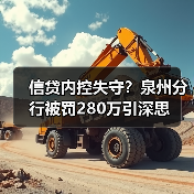 信贷内控失守？泉州分行被罚280万引深思（图4）