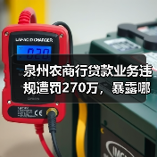 泉州农商行贷款业务违规遭罚270万,暴露哪些监管漏洞?(图2) 泉州农商行贷款业务违规遭罚270万,暴露哪些监管漏洞?(图2)