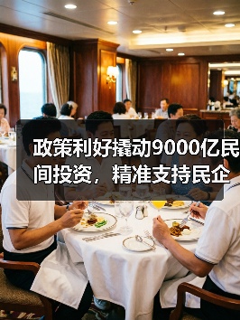 政策利好撬动9000亿民间投资,精准支持民企发展(图3) 政策利好撬动9000亿民间投资,精准支持民企发展(图3)