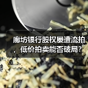 廊坊银行股权屡遭流拍，低价拍卖能否破局？（图2）