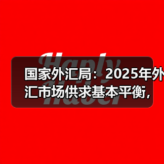 国家外汇局:2025年外汇市场供求基本平衡,预期总体平稳(图4) 国家外汇局:2025年外汇市场供求基本平衡,预期总体平稳(图4)