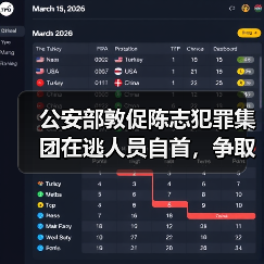 公安部敦促陈志犯罪集团在逃人员自首,争取宽大处理(图4) 公安部敦促陈志犯罪集团在逃人员自首,争取宽大处理(图4)