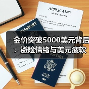 金价突破5000美元背后:避险情绪与美元疲软如何推动上涨?(图1) 金价突破5000美元背后:避险情绪与美元疲软如何推动上涨?(图1)