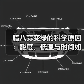 腊八蒜变绿的科学原因：酸度、低温与时间如何影响？（图1）
