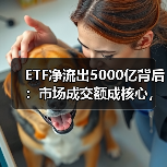 ETF净流出5000亿背后:市场成交额成核心,结构性机会浮现?(图1) ETF净流出5000亿背后:市场成交额成核心,结构性机会浮现?(图1)