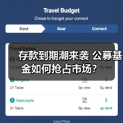 存款到期潮来袭 公募基金如何抢占市场?(图2) 存款到期潮来袭 公募基金如何抢占市场?(图2)