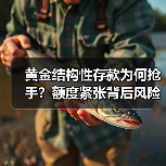 黄金结构性存款为何抢手?额度紧张背后风险揭秘(图1) 黄金结构性存款为何抢手?额度紧张背后风险揭秘(图1)