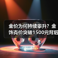 金价为何持续攀升？金饰克价突破1500元背后三大原因（图1）