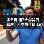 零食折扣店火爆背后:解压、社交与性价比的消费心理解析(图3) 零食折扣店火爆背后:解压、社交与性价比的消费心理解析(图3)
