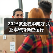 2025就业稳中向好 失业率维持低位运行(图4) 2025就业稳中向好 失业率维持低位运行(图4)