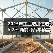 2025年工业增加值增长5.2% 新能源汽车销量逆势上扬?(图4) 2025年工业增加值增长5.2% 新能源汽车销量逆势上扬?(图4)