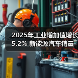 2025年工业增加值增长5.2% 新能源汽车销量逆势上扬?(图3) 2025年工业增加值增长5.2% 新能源汽车销量逆势上扬?(图3)