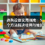 选购设备实用指南:5个方法解决使用与维护难题(图2) 选购设备实用指南:5个方法解决使用与维护难题(图2)