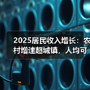2025居民收入增长:农村增速超城镇,人均可支配收入达43377元(图2) 2025居民收入增长:农村增速超城镇,人均可支配收入达43377元(图2)