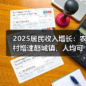 2025居民收入增长:农村增速超城镇,人均可支配收入达43377元(图3) 2025居民收入增长:农村增速超城镇,人均可支配收入达43377元(图3)