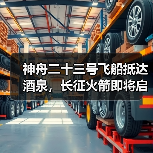 神舟二十三号飞船抵达酒泉，长征火箭即将启运（图3）