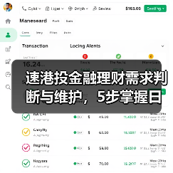 速港投金融理财需求判断与维护,5步掌握日常经验(图4) 速港投金融理财需求判断与维护,5步掌握日常经验(图4)