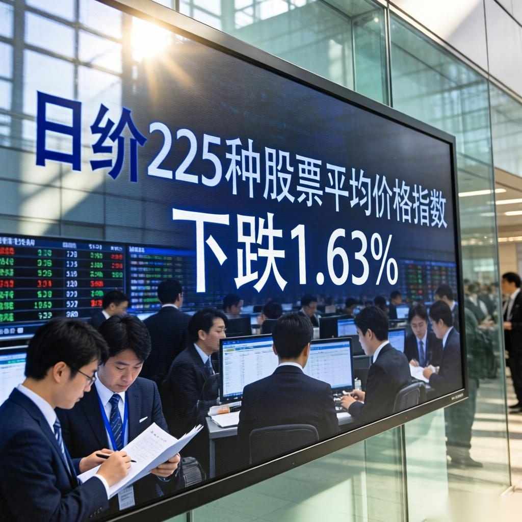 东京股市持续下跌 市场情绪承压