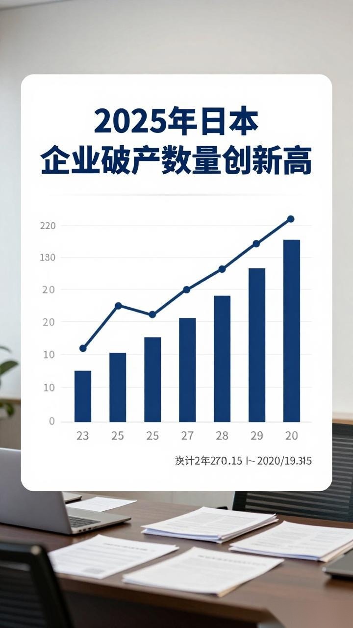 2025年日本企业破产数量达新高