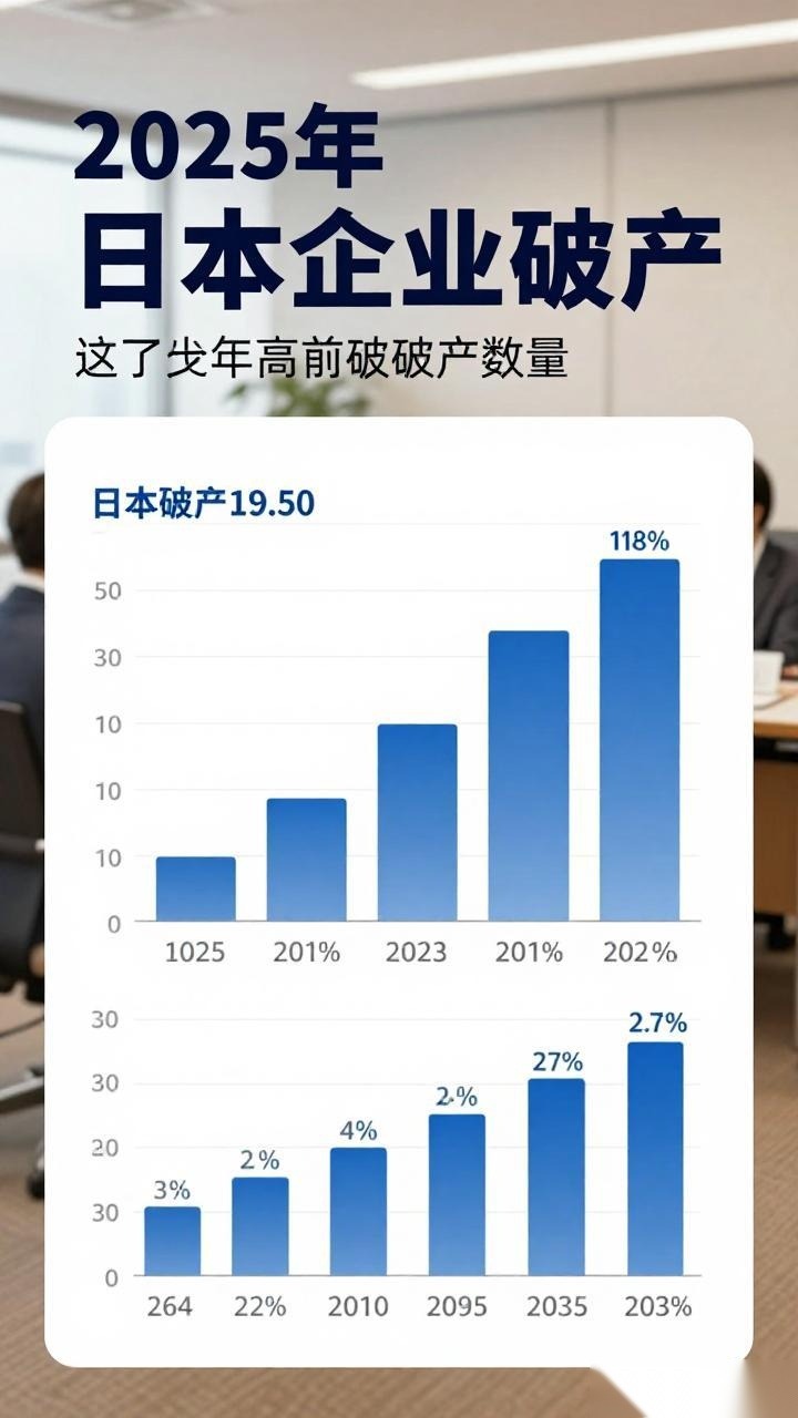 2025年日本企业破产数量达新高