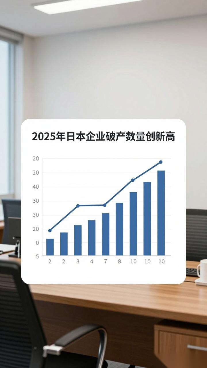 2025年日本企业破产数量达新高