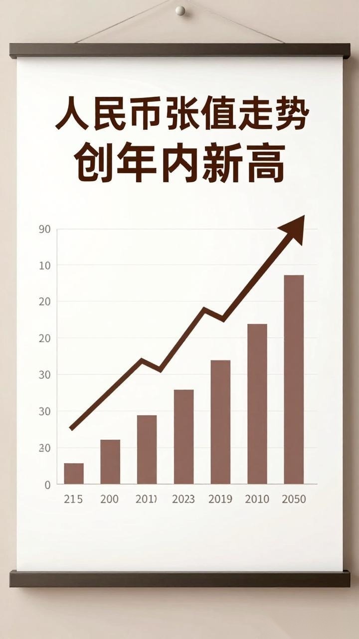 人民币延续升值走势 创年内新高