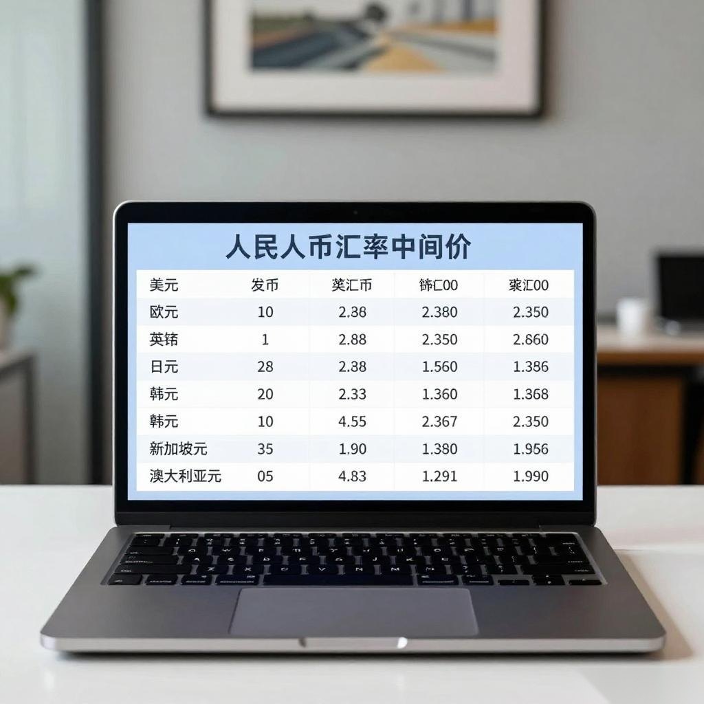 人民币汇率中间价公布 多币种对兑换率一览