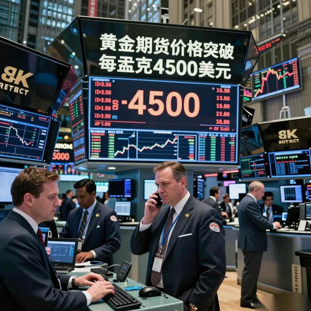 国际黄金期价创新高突破4500美元