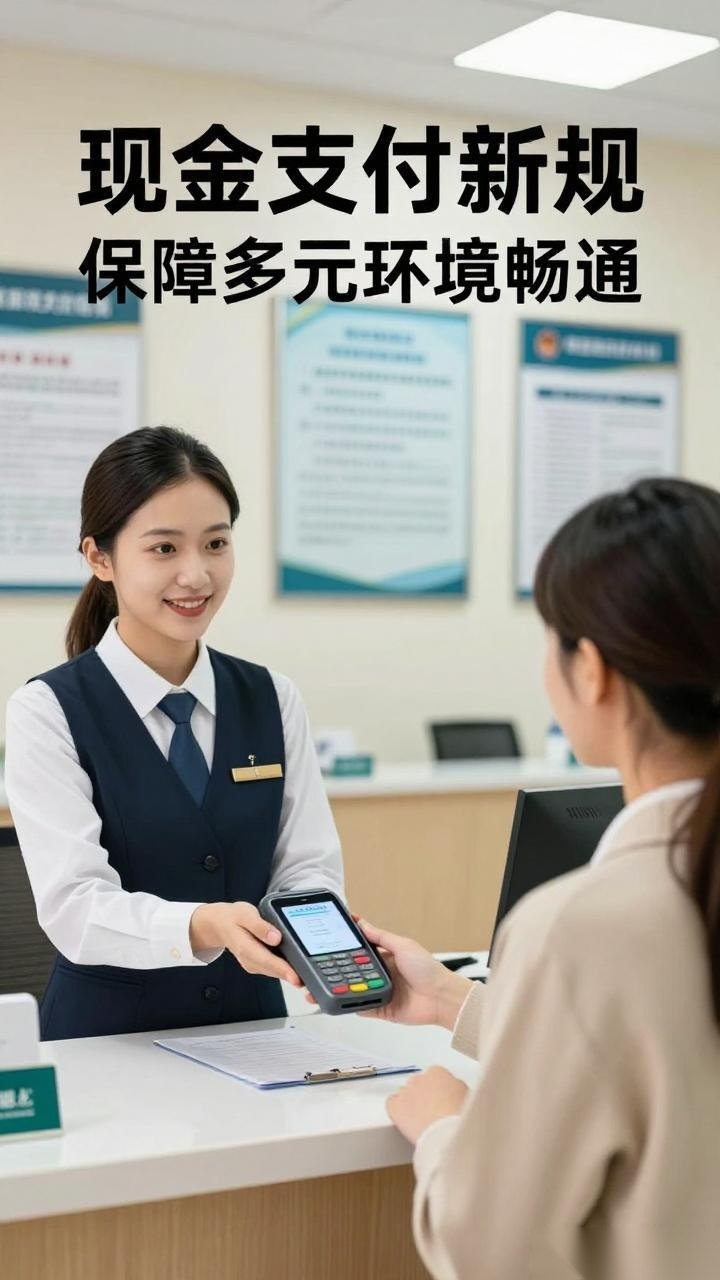 现金支付新规出台 保障多元支付环境畅通