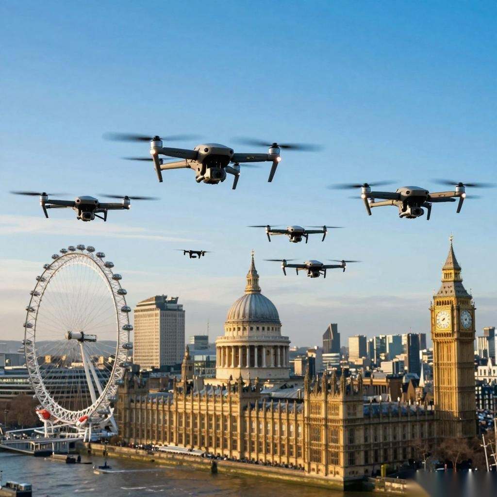 英国无人机新规：百克以上需持证飞行
