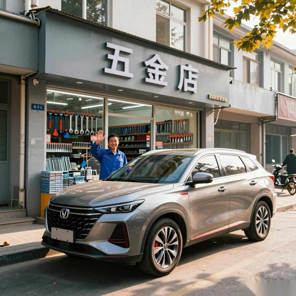 五金店老板换车折射县域消费新活力