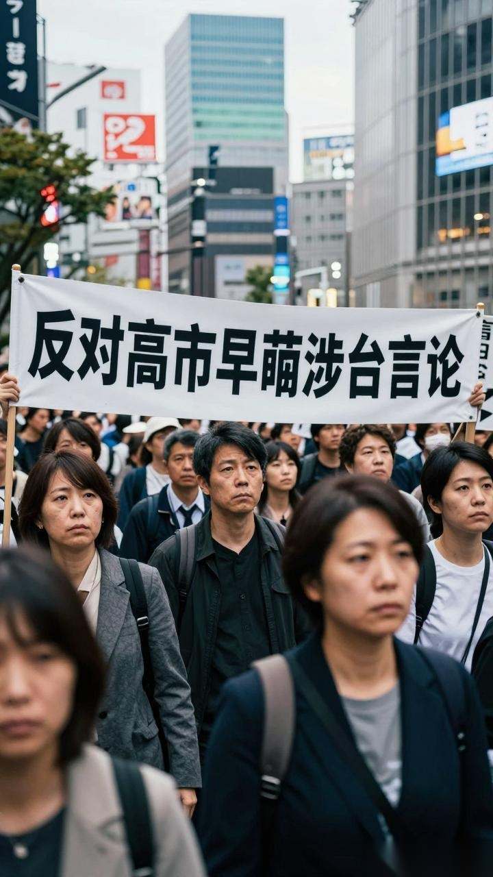 日本民间团体谴责高市言论煽动战争倾向