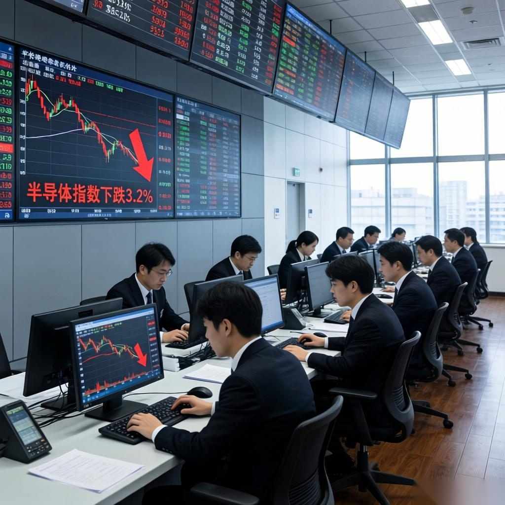 东京股市下跌，科技板块承压明显