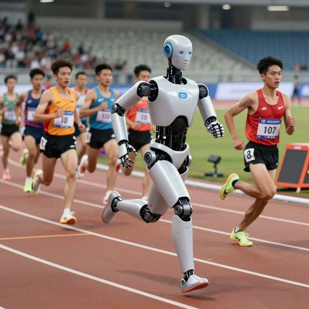 人形机器人马拉松突破人类纪录｜产业变革新方向