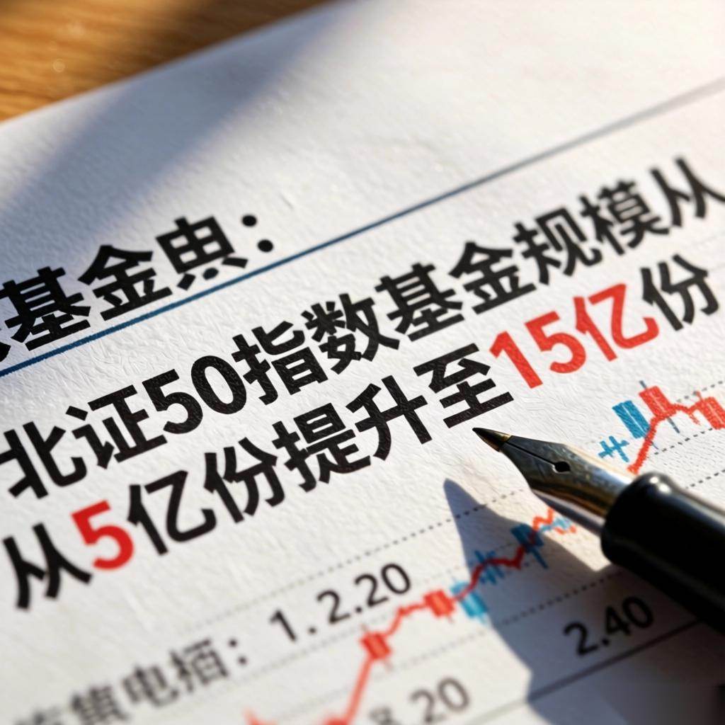 北证50指数基金规模上限放宽：北交所投资新机遇，公募产品创新再升级指南